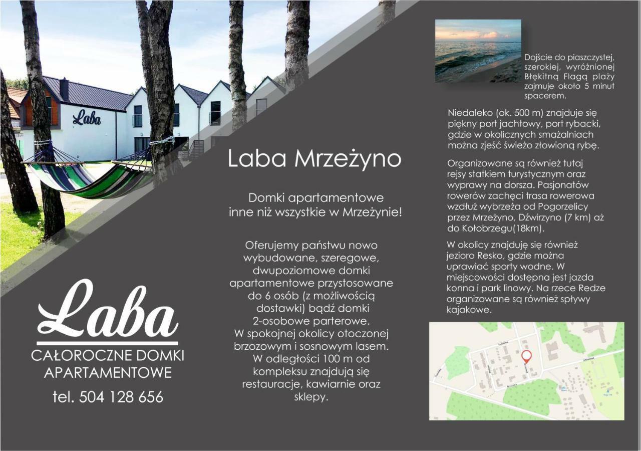Appartamento Laba Mrzeżyno Esterno foto